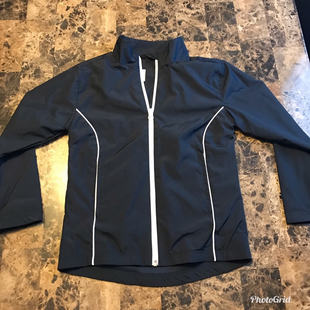 Size 5/6 Land’s End Uniform Zipper Windbreaker